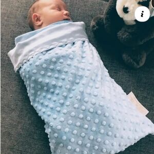 Blue Baby Swaddle Blanket